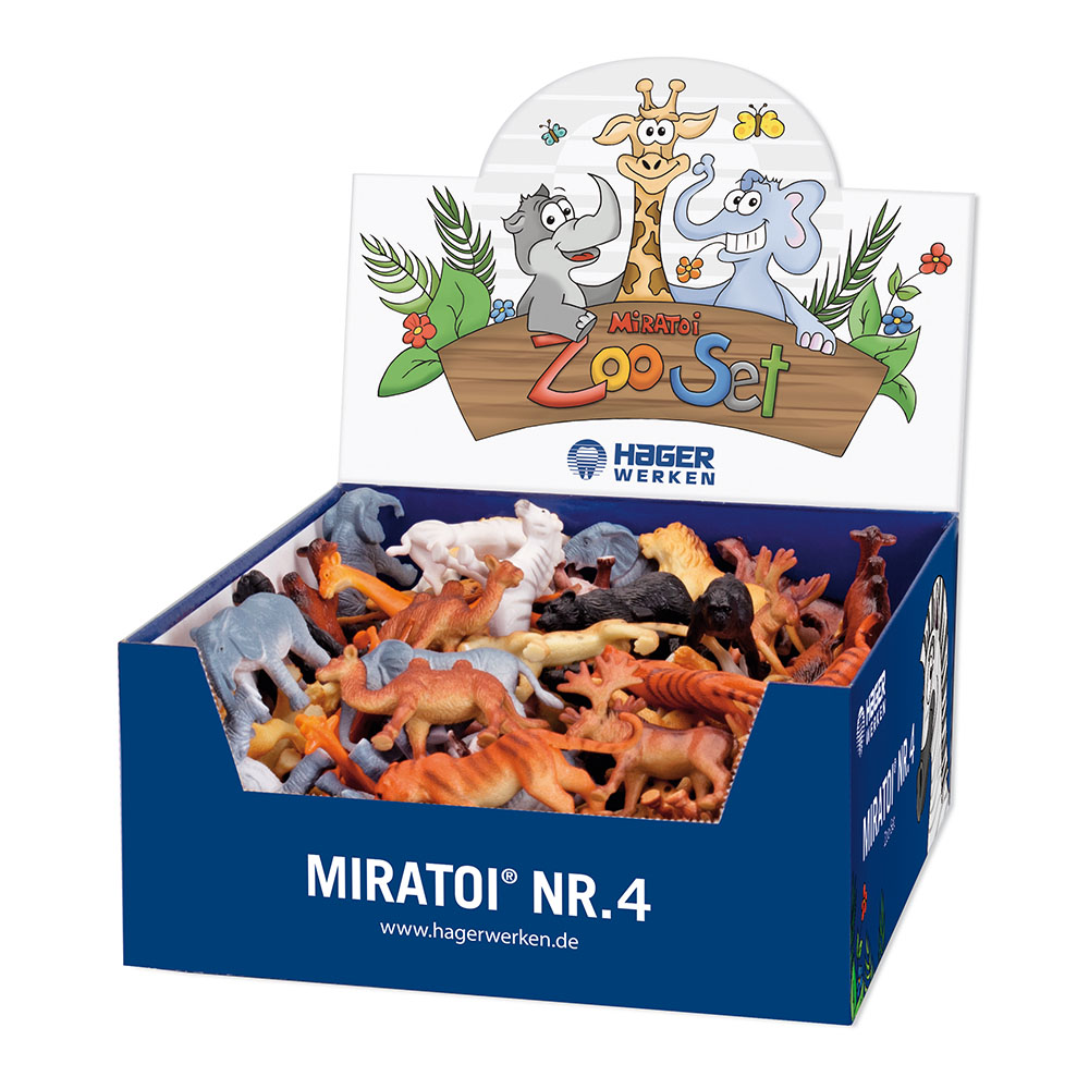 Miratoi Nr.4 Zoo-dieren, 100 stuks