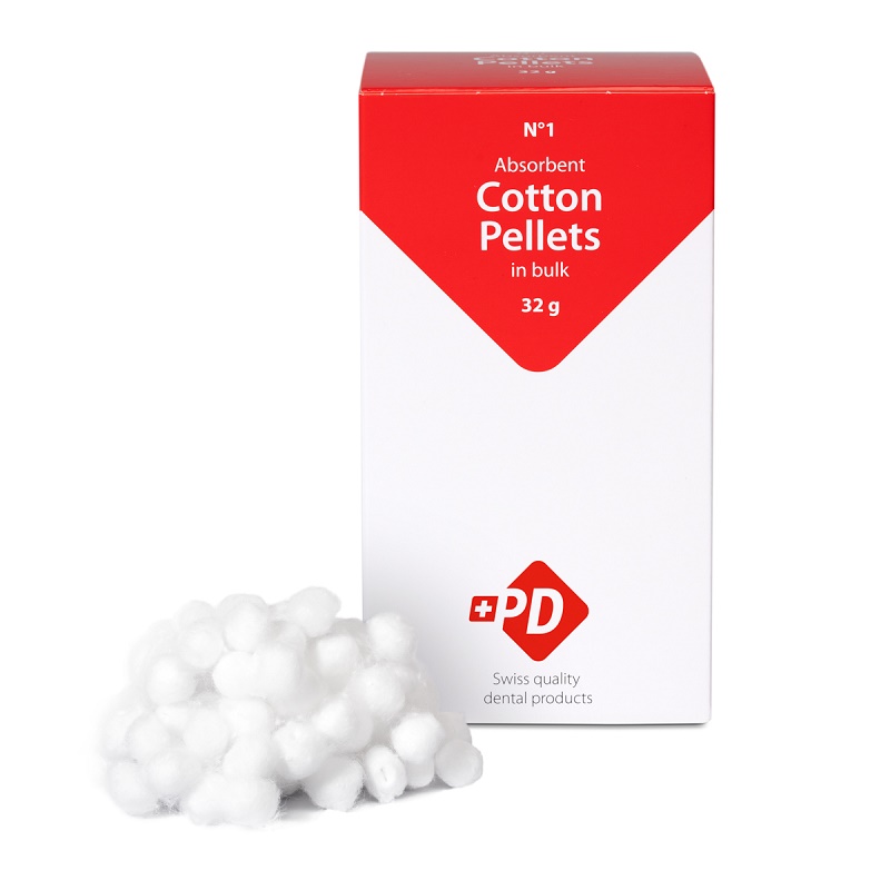 Wattenbolletjes P.D. Gr. 1, 32 g verpakking