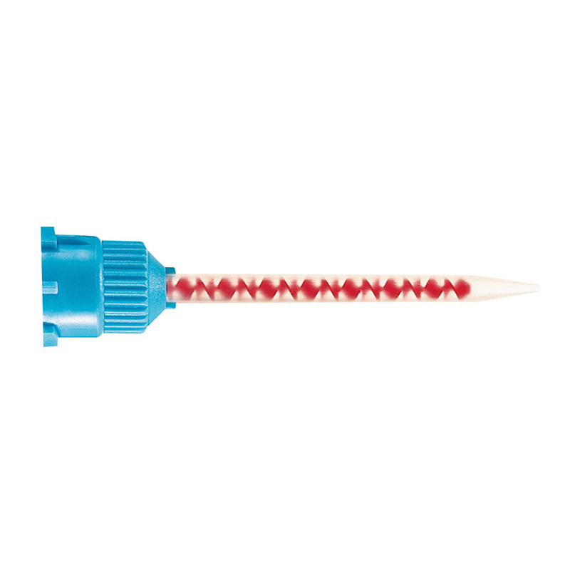 PLULINE Mengcanules blauw rood 4:1/10:1, 50 stuks