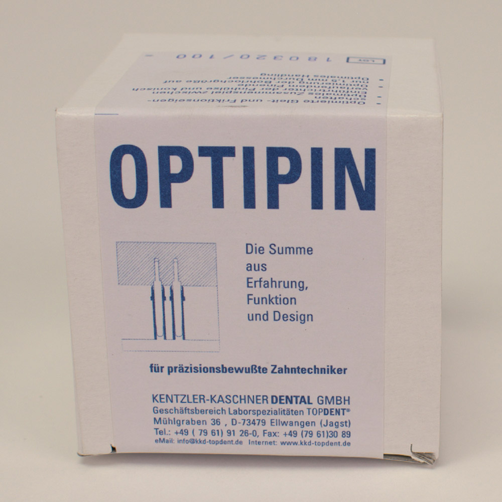 Optipin met huls, 1000 stuks