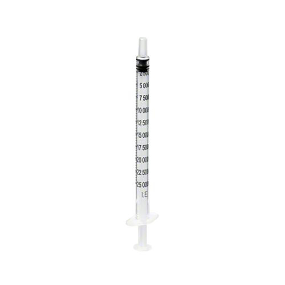 Omnifix 1 ml Heparine 25.000 I.E., 100 stuks verpakking
