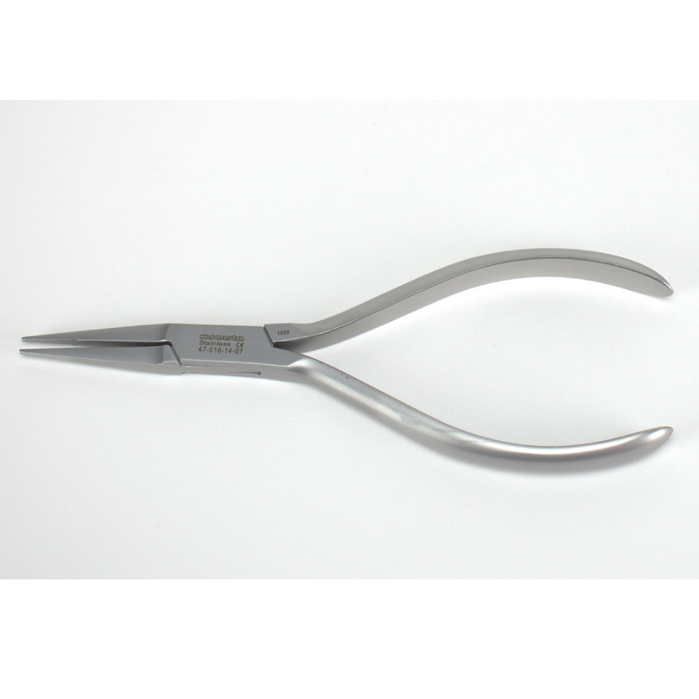 Langenbeck platte tang 14,0 cm, stuk