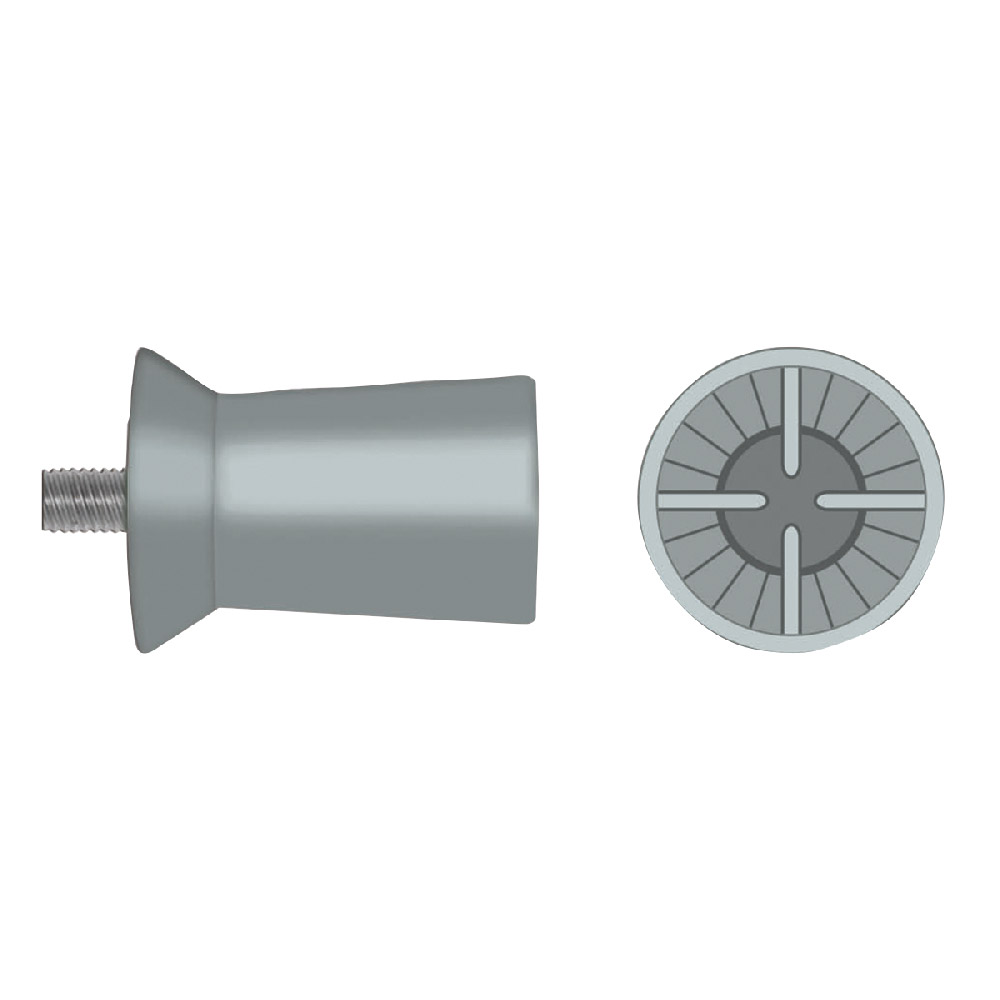 Prophy-Cup Screw-Type 9001 hellgrau, 120 stuks
