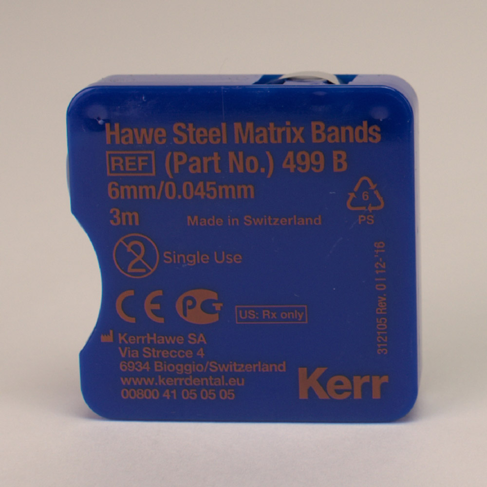 Matrijsband 6 mm 499B, 3 m Dispenser