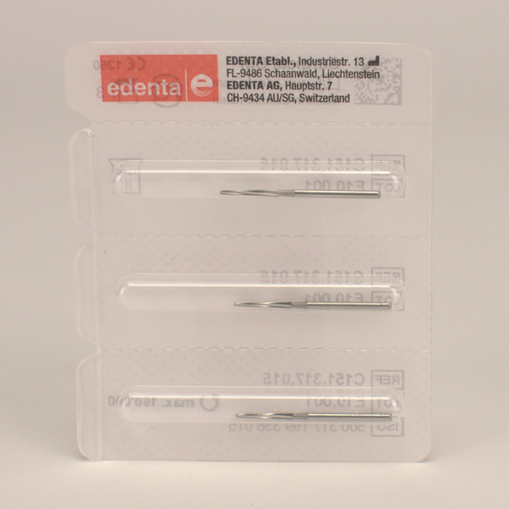 Chirurgische frees FGxxl C151 015, 3 stuks