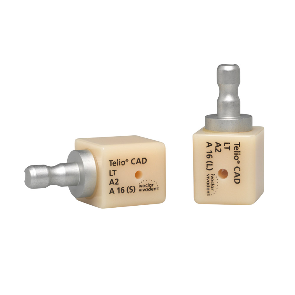 Telio CAD Cerec/InLab LT BL3 A16L, 3 stuks