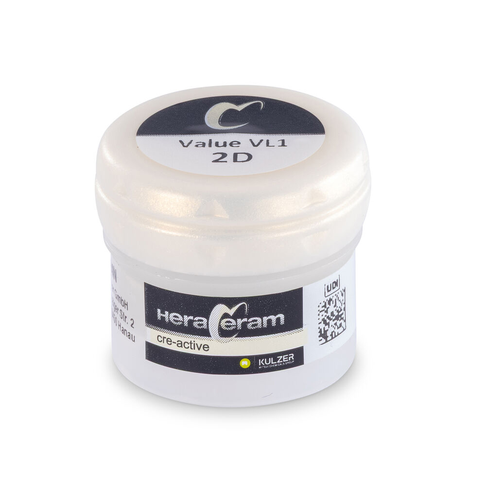 HeraCeram cre-active 2D Value-massa VL1, 2 ml