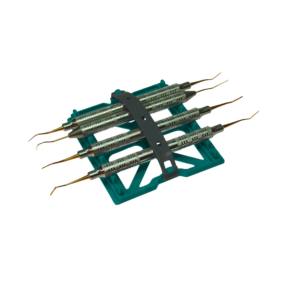 Mini-instrument mat turquoise, stuk