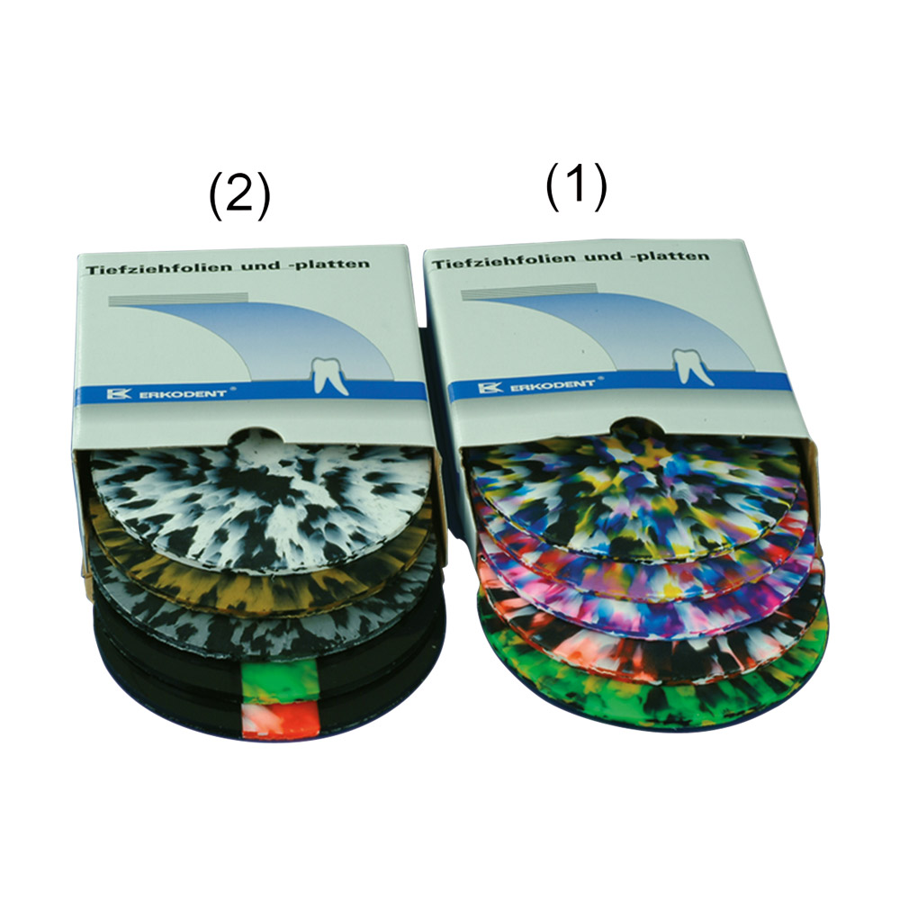 Erkoflex Freestyle Thermovormfolie 125 x 4,00 mm camouf.strip, 5 stuks