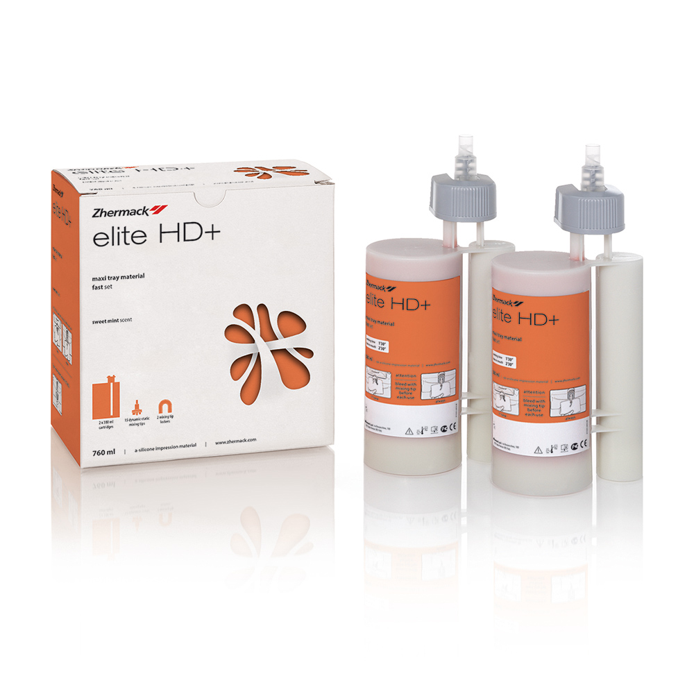 Elite HD+ Tray-materiaal maxi Fast, 2 x 380 ml