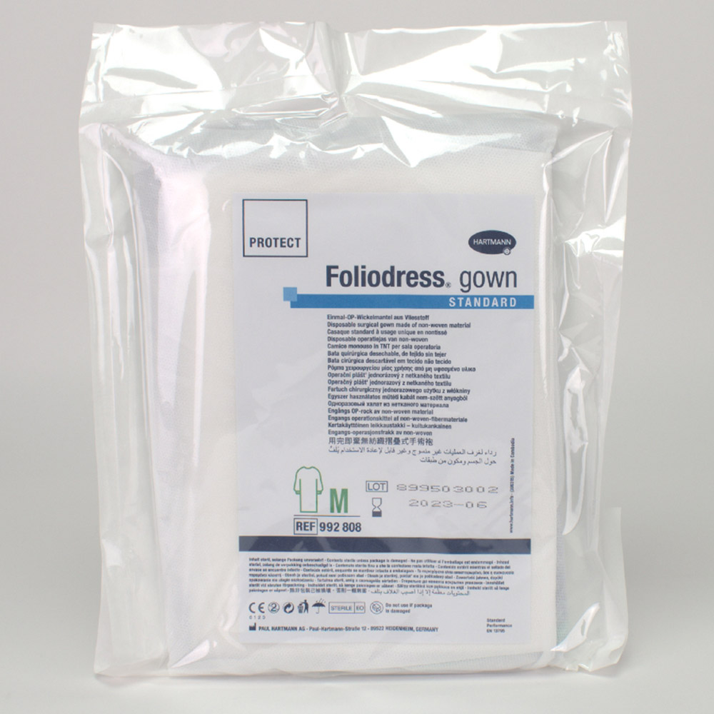 Foliodress Gown Protect Standard M, 36 stuk