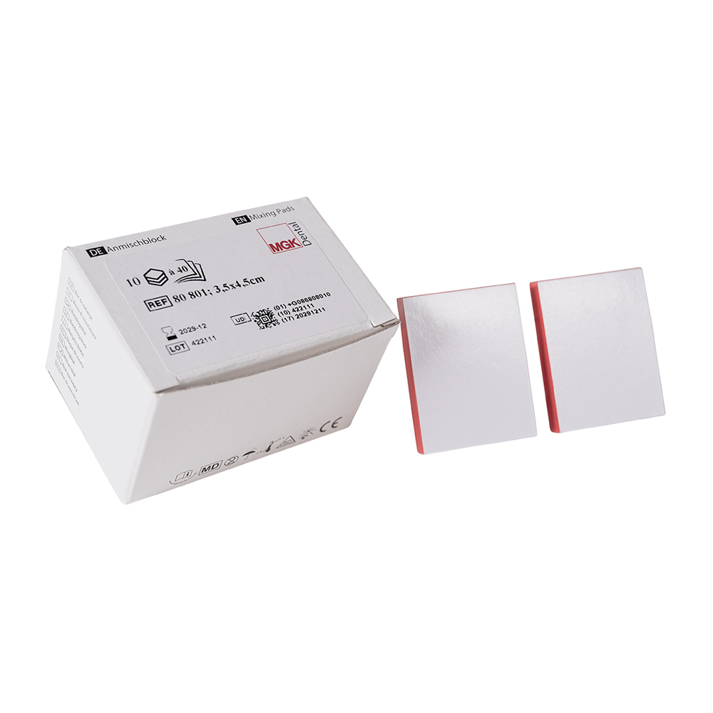 Mengblok klein 3,5 x 4,5 cm, 10 stuks