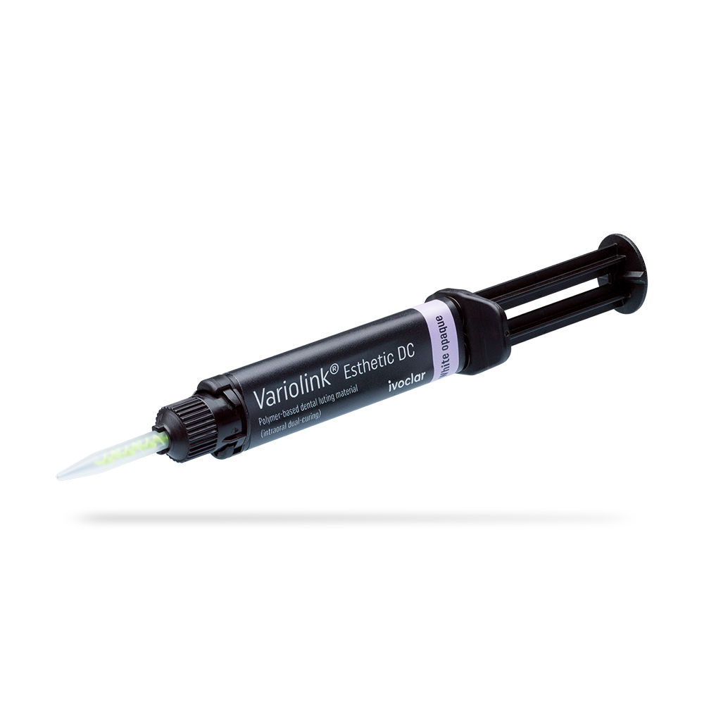 Variolink Esthetic DC wit dekkend, 5 g spuit