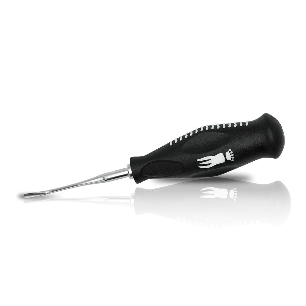 PeriLux ErgoTouch 3,0 mm gebogen zwart, stuk