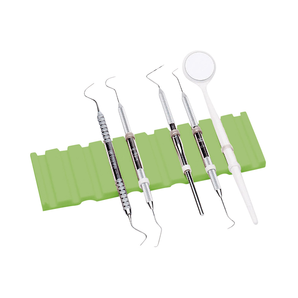 Instrumentenmat voor trays neon groen, stuk