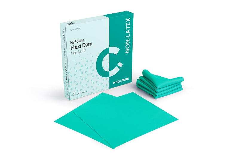 Flexidam 152 x 152 mm Non-Latex groen, 30 stuks