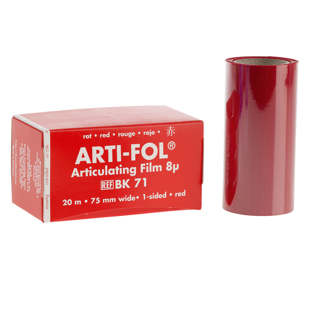 Arti-Fol eenzijdig rood 75 mm BK 71, 20 m