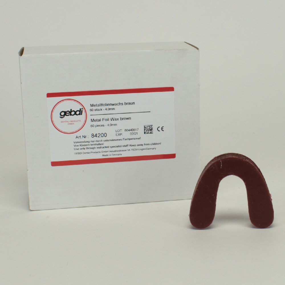 METALEN FOLIE-WAS BRUIN 4,0 PA/60