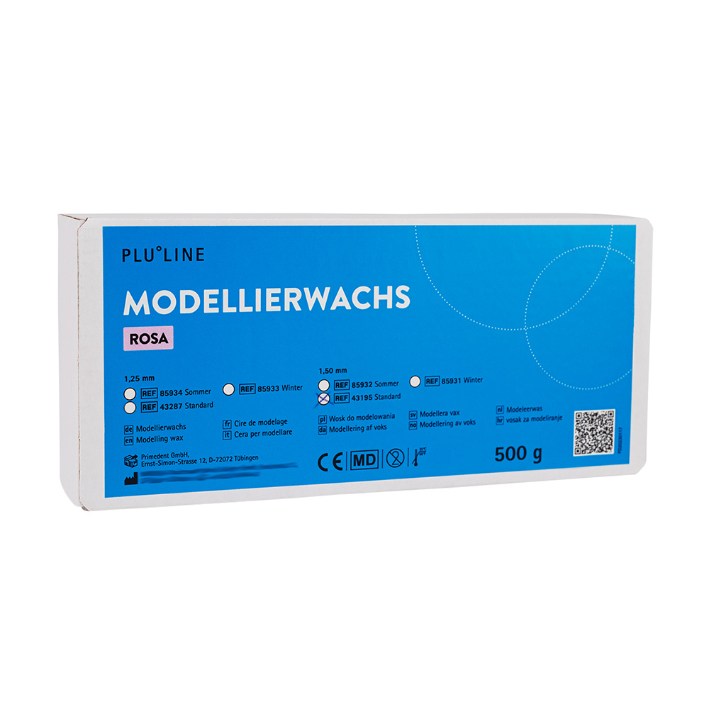 PLULINE-MODELLERWAS Standaard 1,50 mm, 500 g verpakking