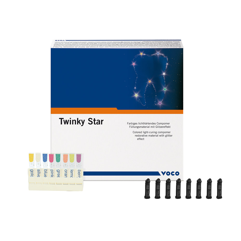 Twinky Star Caps oranje, 25 x 0,25 g