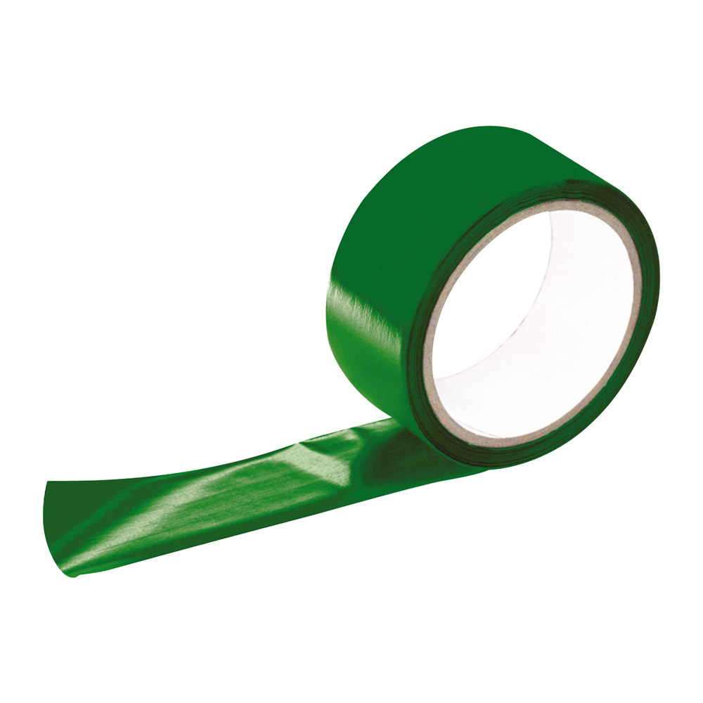 Hanel-folie dubbelzijdig groen 22 mm 12 µ, 25 m rol