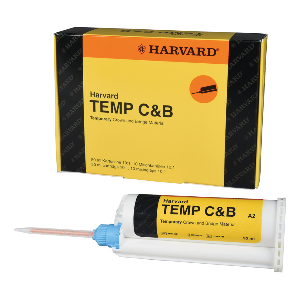 Harvard Temp C+B A3, 50 ml cartridge + 10 mengkanules