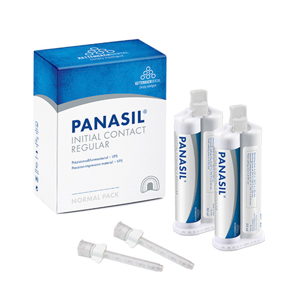 Panasil Initial Contact regular, 2 x 50 ml verpakking