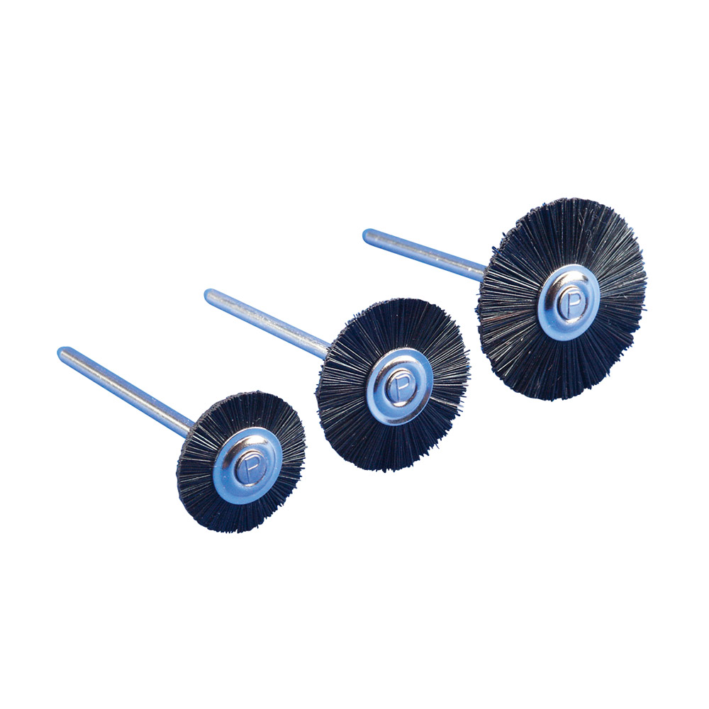 ZR borstel Hst haar zwart ø19 mm, 12 stuk