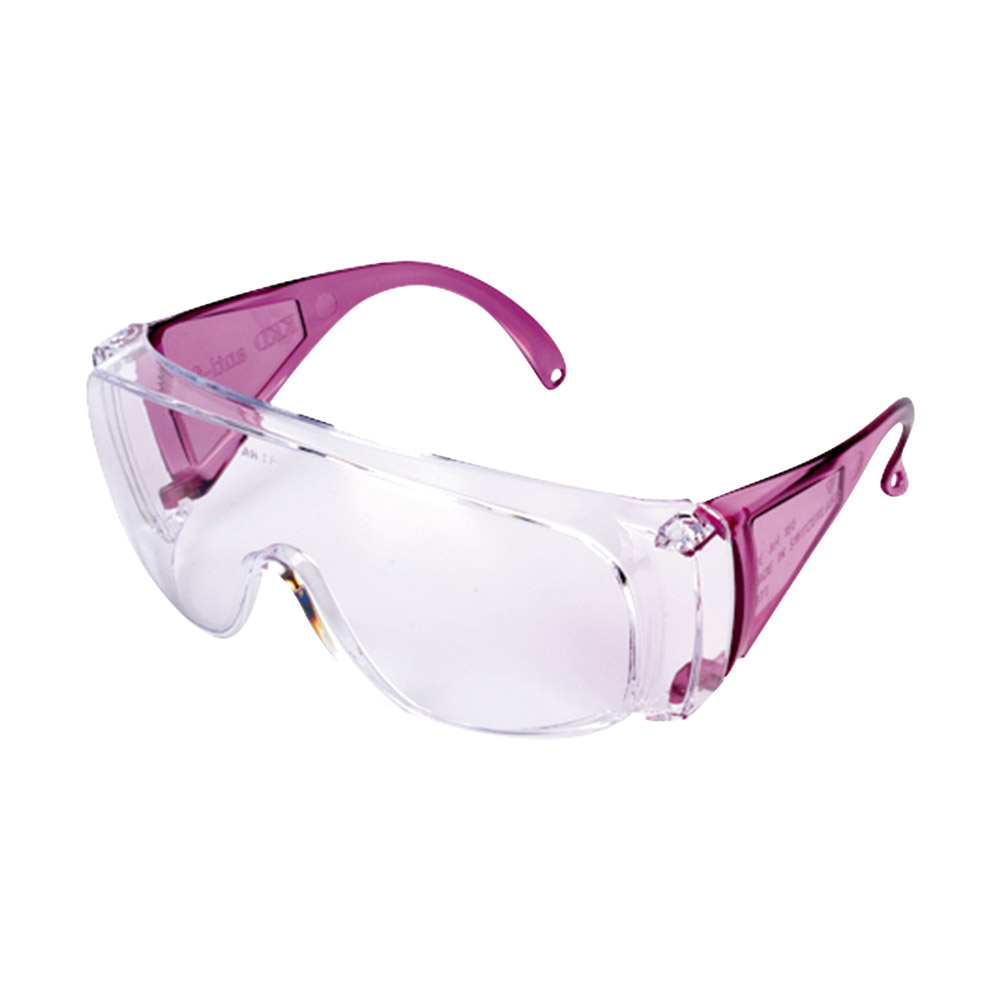 Anti fog beschermbril paars st