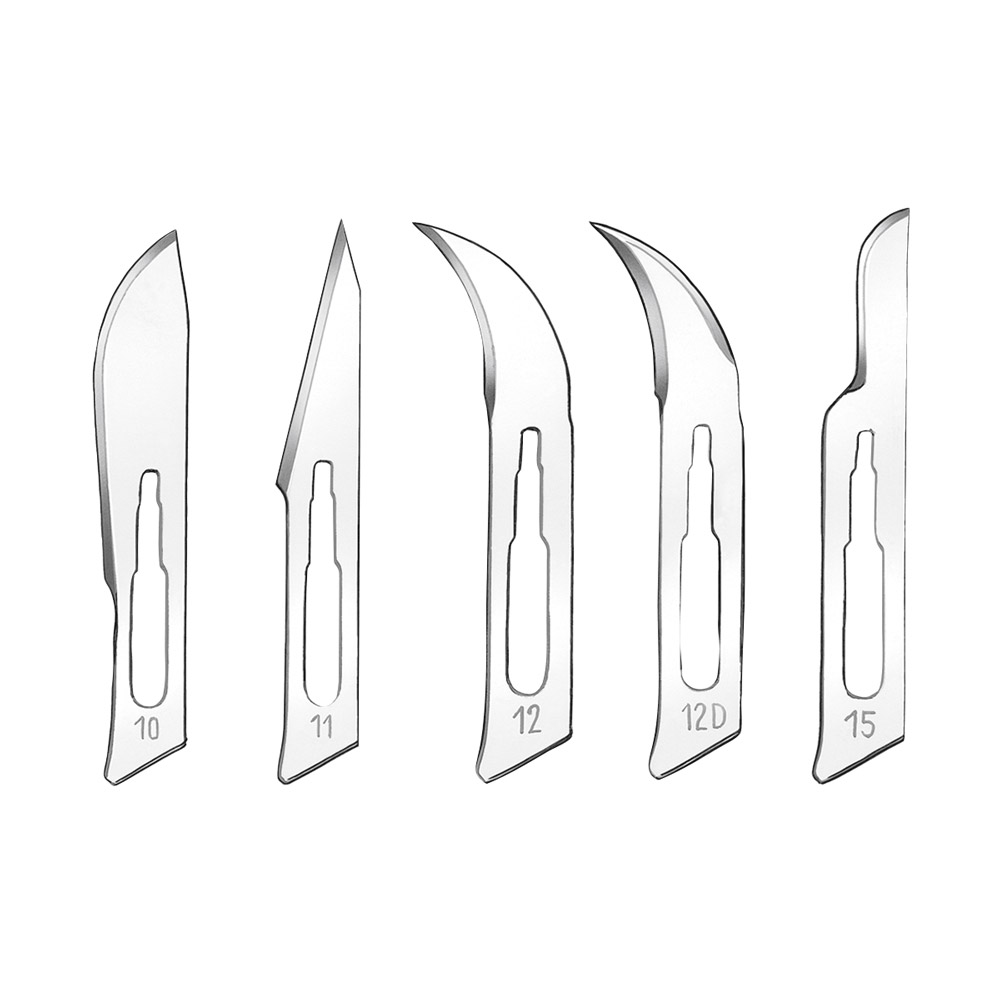 Steriele scalpelmesjes figuur 10, 100 stuks