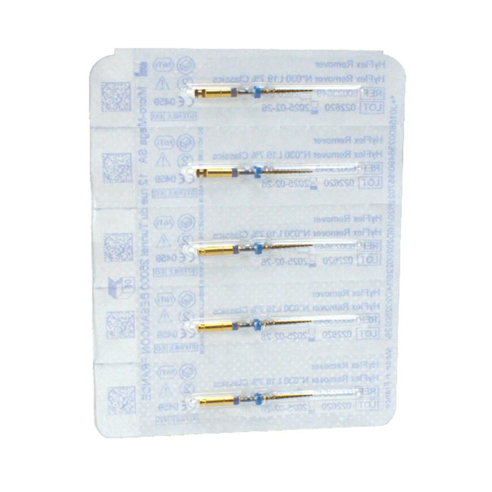 HyFlex Remover 30/.07 19 mm steriel, 5 stuks