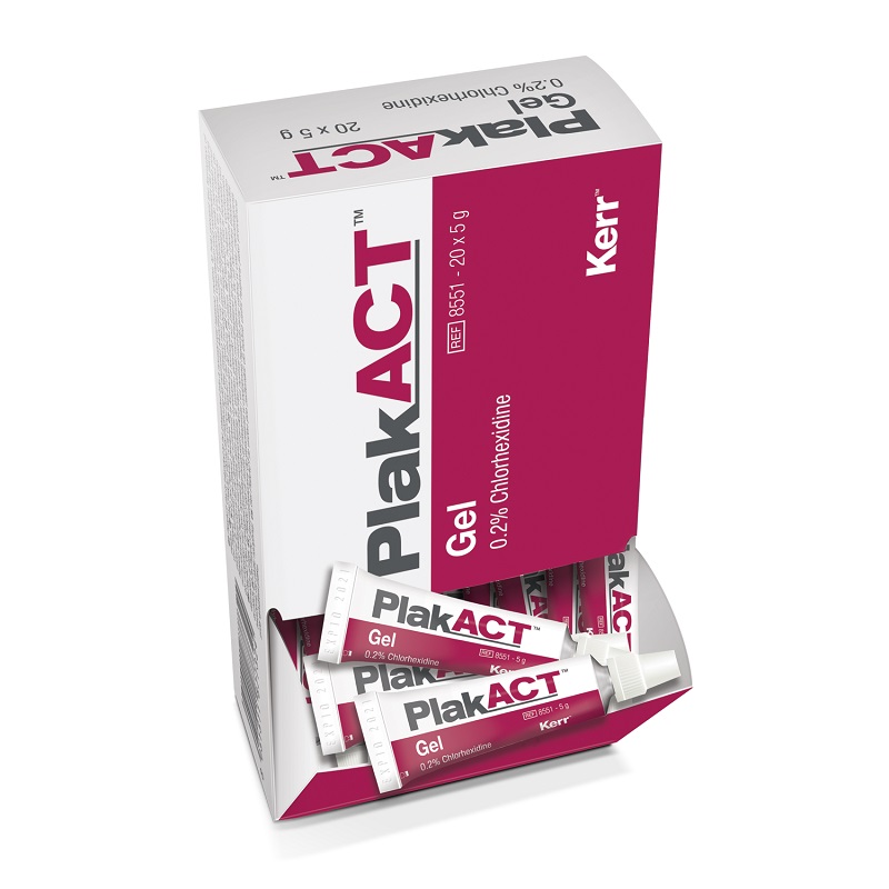 PlakACT-Gel 0,2% chloorhexidine, 20 x 5 g tube