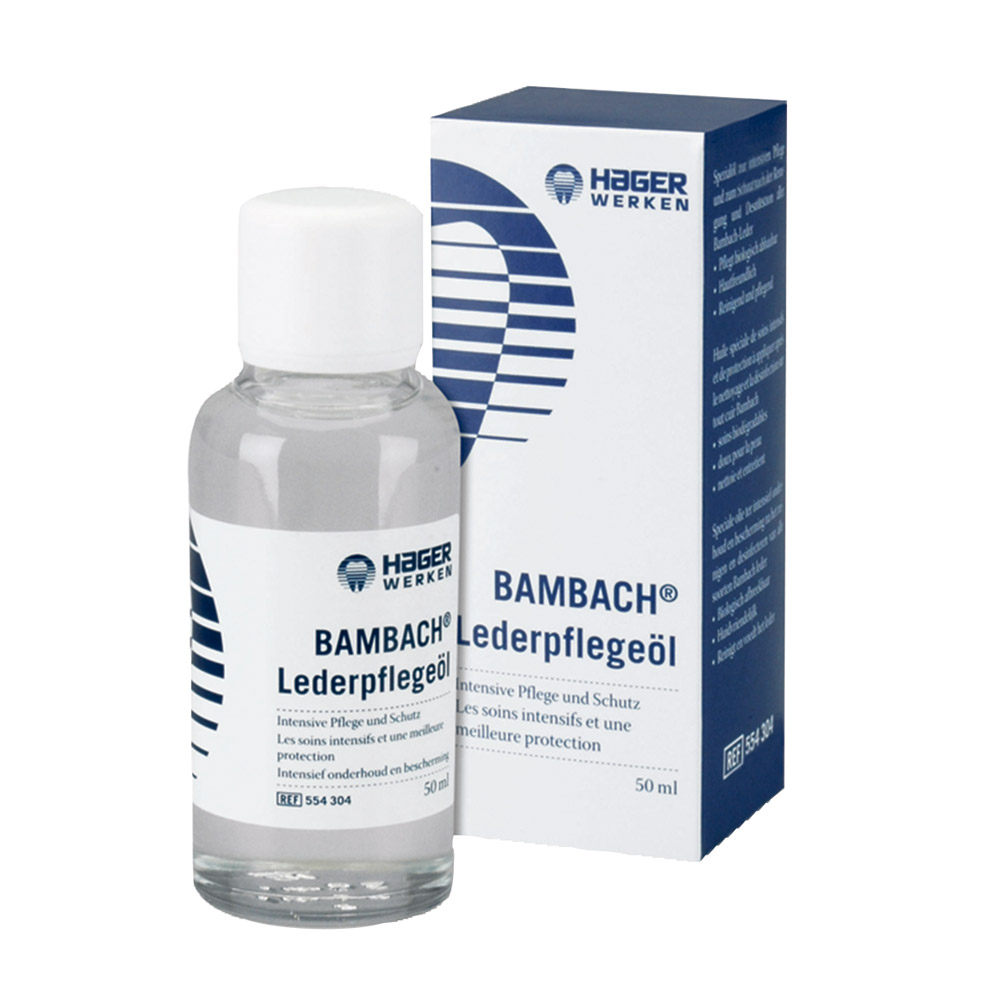 Bambach Lederpflege Öl, 50 ml Flacon