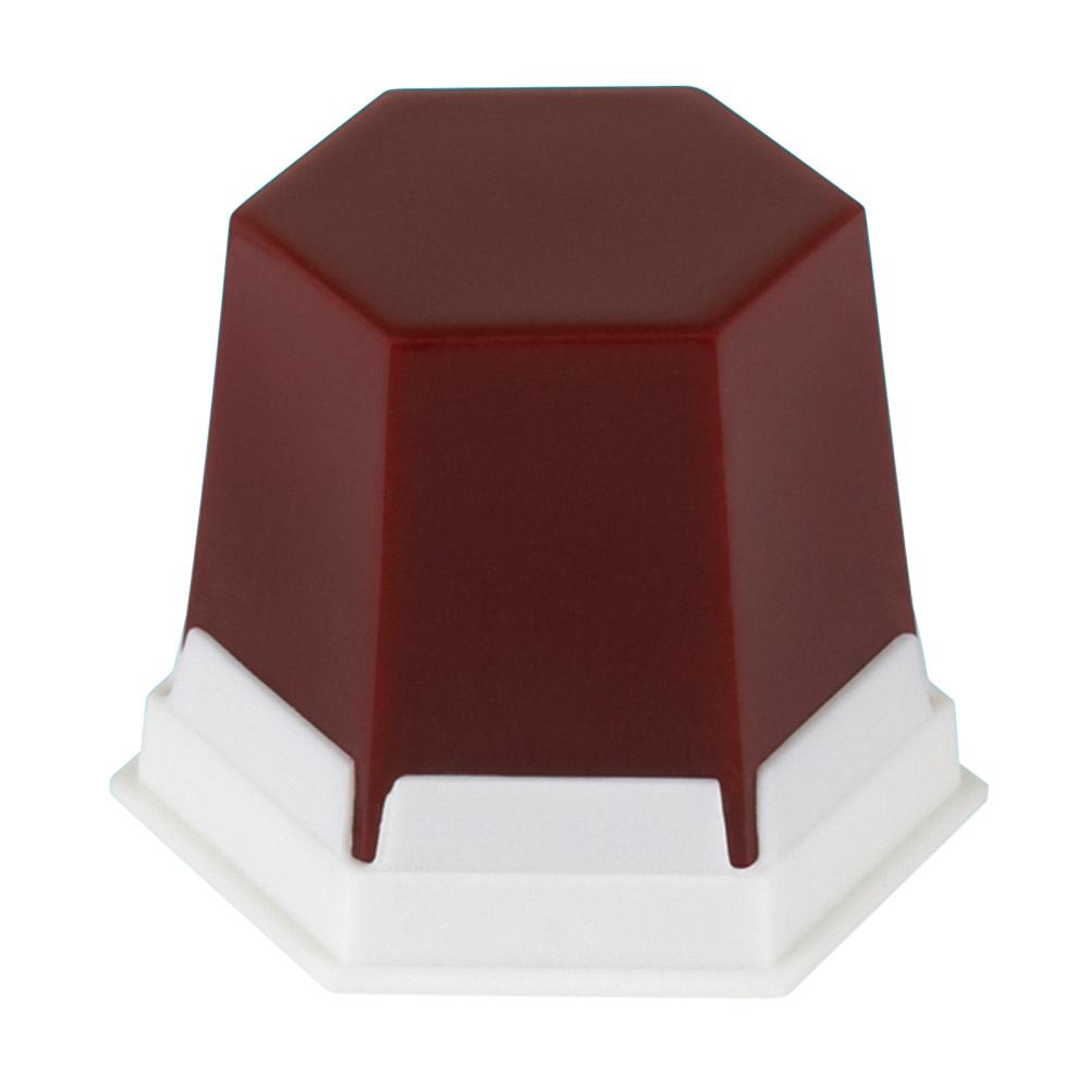 GEO Cervicalwachs rood-transparant, 75 g