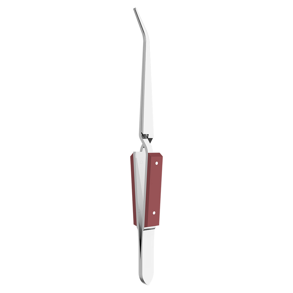 PLULINE soldeerpincet 16 cm gebogen, stuk