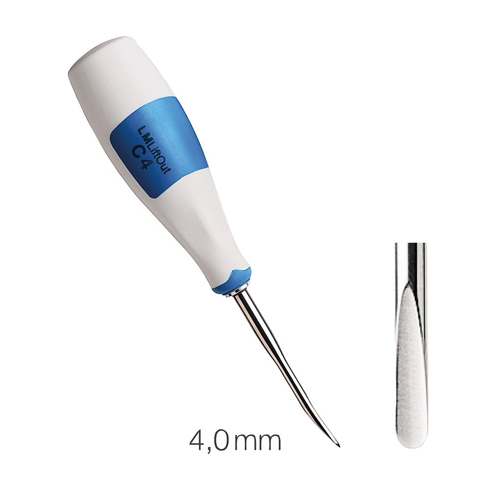wortelheffer LiftOut S4 4 mm recht, stuk