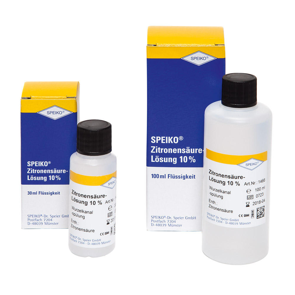 Citroenzuur 10 %, 100 ml fles
