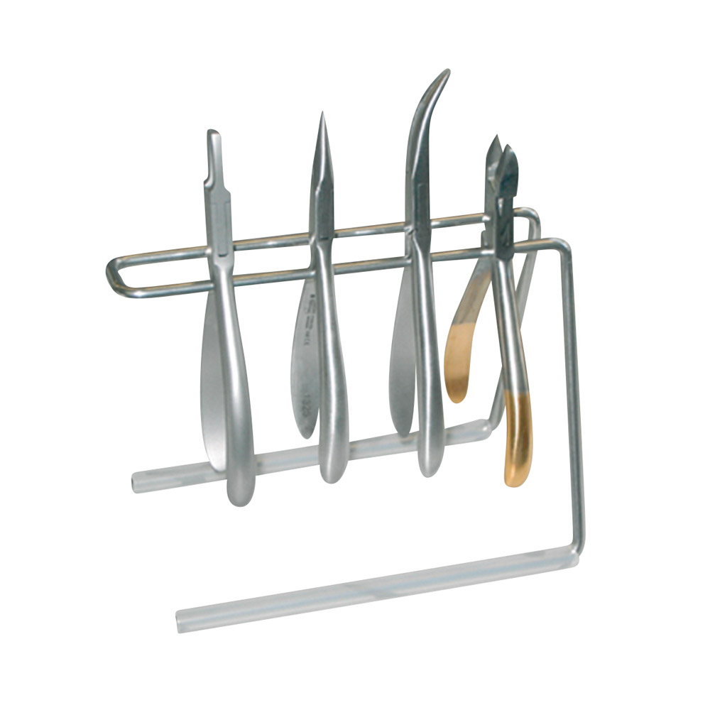 Roestvrijstalen tangstandaard 16,0 cm. P.st.