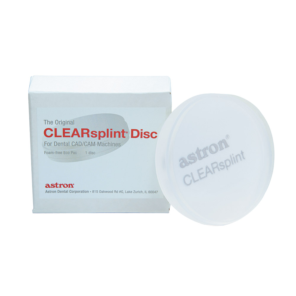 Clearsplint-schijf met schouder ø 98 x 20 mm, stuk