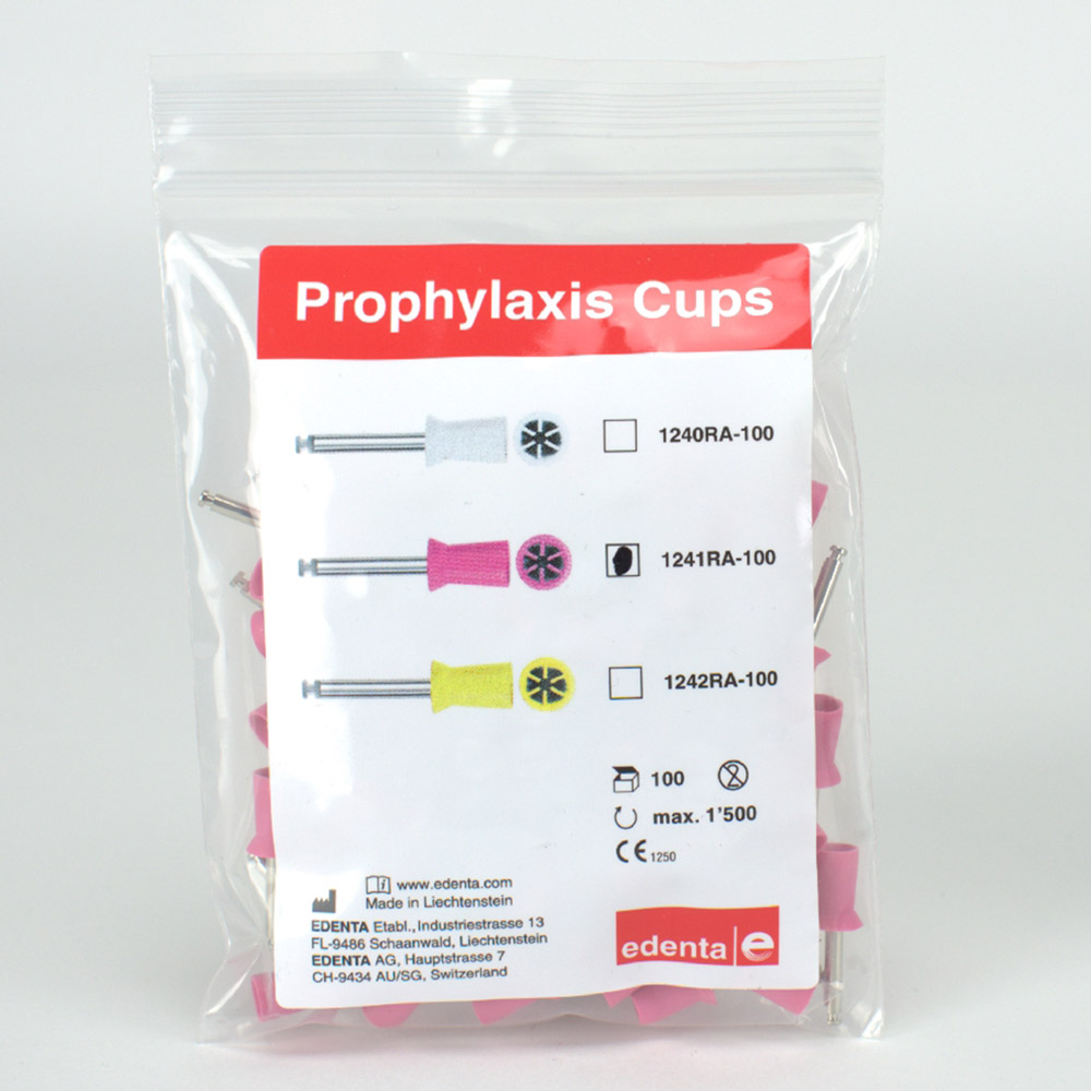 Prophy polijster roze 1241, 100 stuks