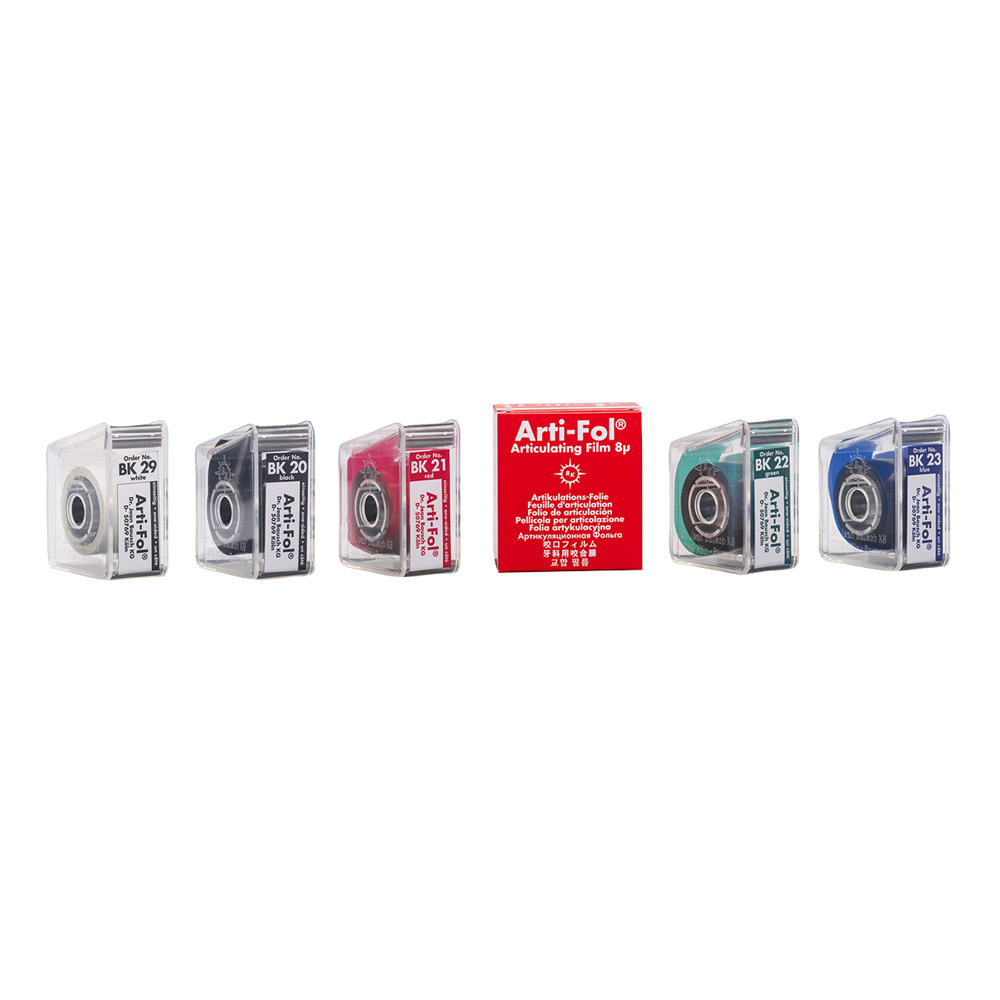 Arti-Fol dubbelzijdig blauw 22 mm BK 27, 20 m dispenser