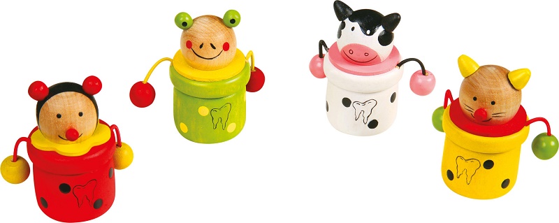 Tandendoosje Leuke Dieren 24 stuks