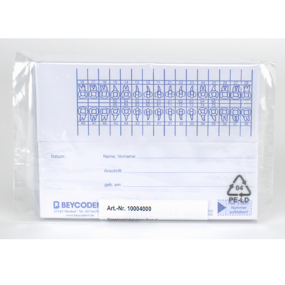 Panostar Type 4 insteekkaarten, 100 stuks