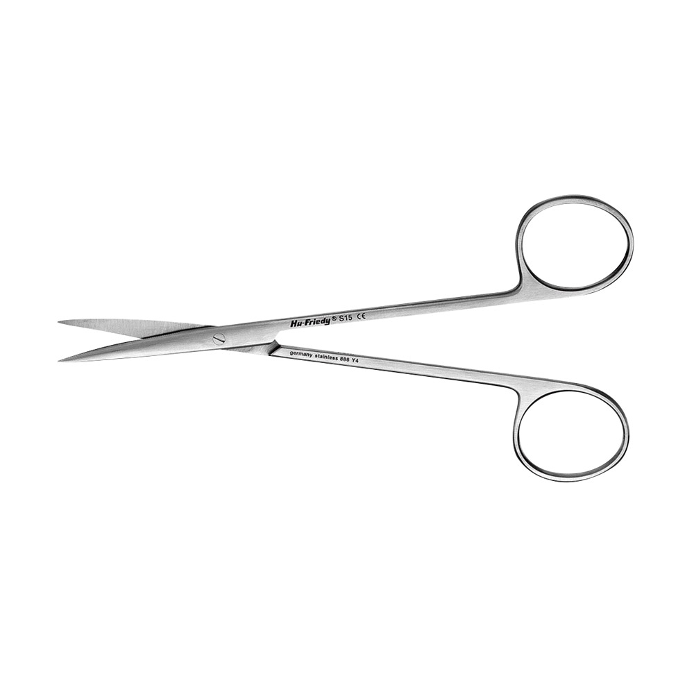Sullivan-schaar 15 14,0 cm gebogen getand, stuk
