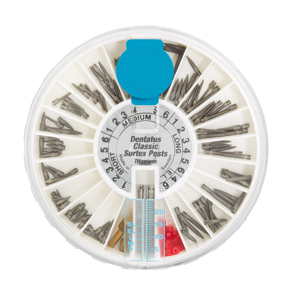 Classic wortelpuntstift titanium TST-B, introductieverpakking