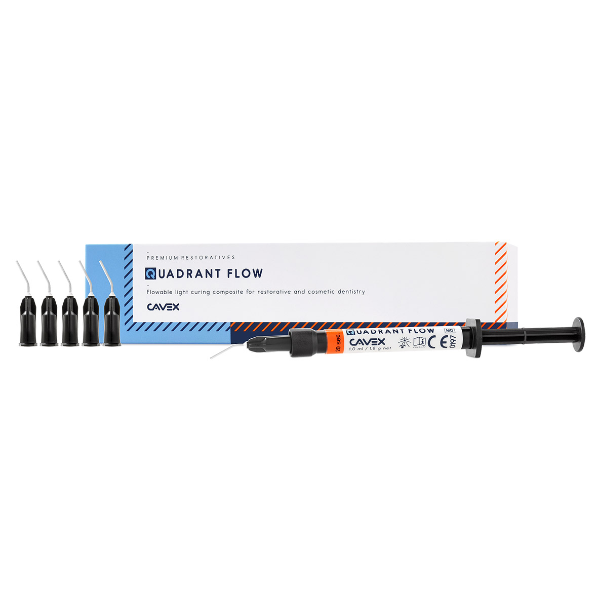 Quadrant Flow A3 (+ 5 Tips) 1,8 g spuit
