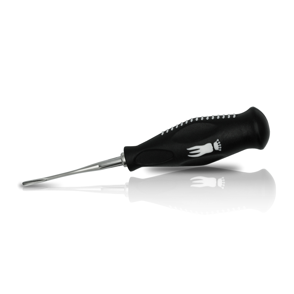 PeriLux ErgoTouch 3,0 mm recht, zwart, stuk