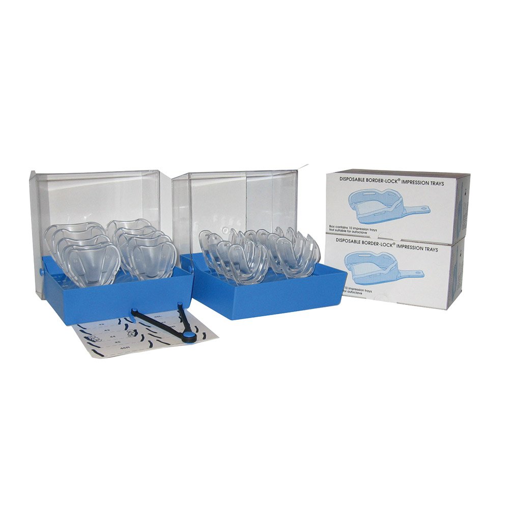 Afdruklepel Border-Lock Implantaat 57, 10 stuks