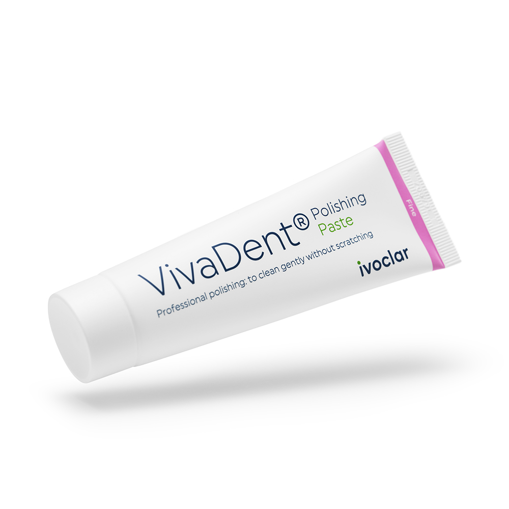 Vivadent Polijstpasta fijn appel, 80 g tube