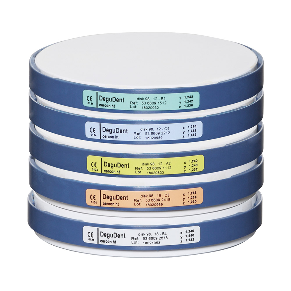Cercon ht A2 disk 98 x 18 mm, stuk